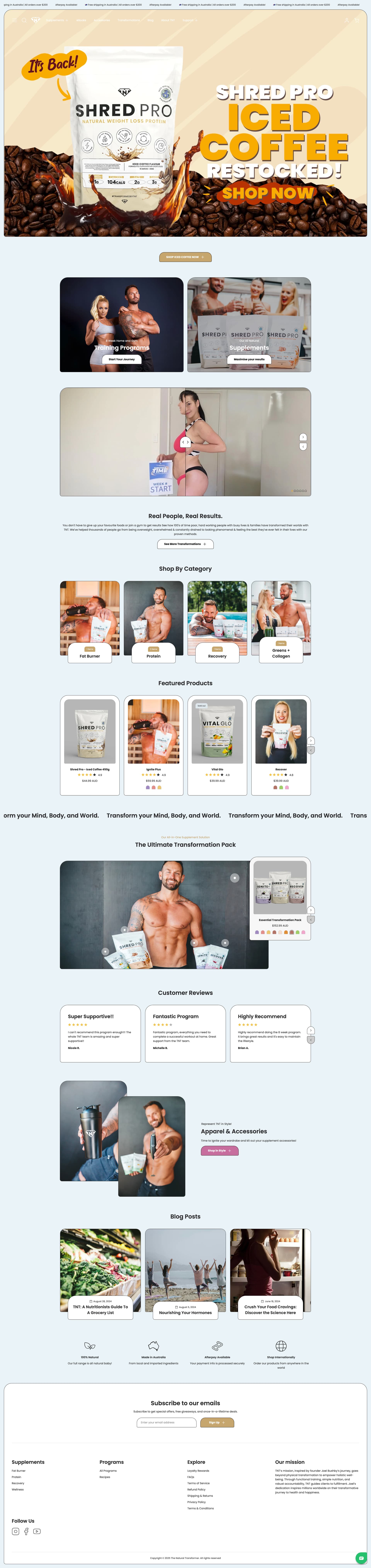 The Natural Transformer